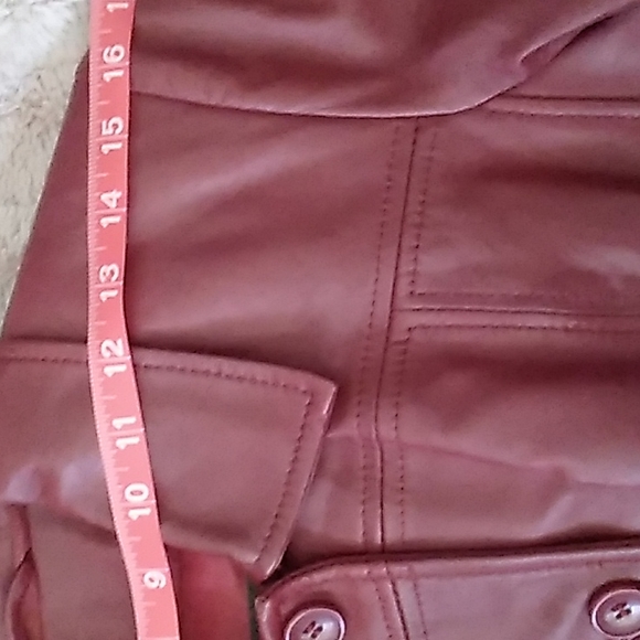 Danier, Leather Jacket, Red - Picture 2 of 10